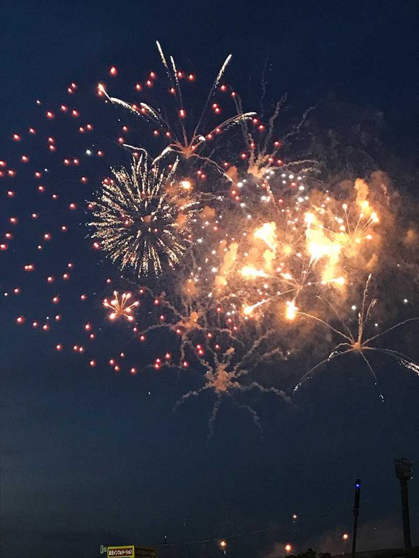 わんさか祭り2017 花火